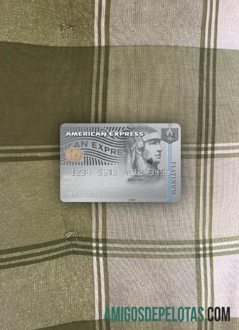 EUA USAA Bank AMEX Platinum Card Photolook Front baixar para verificação